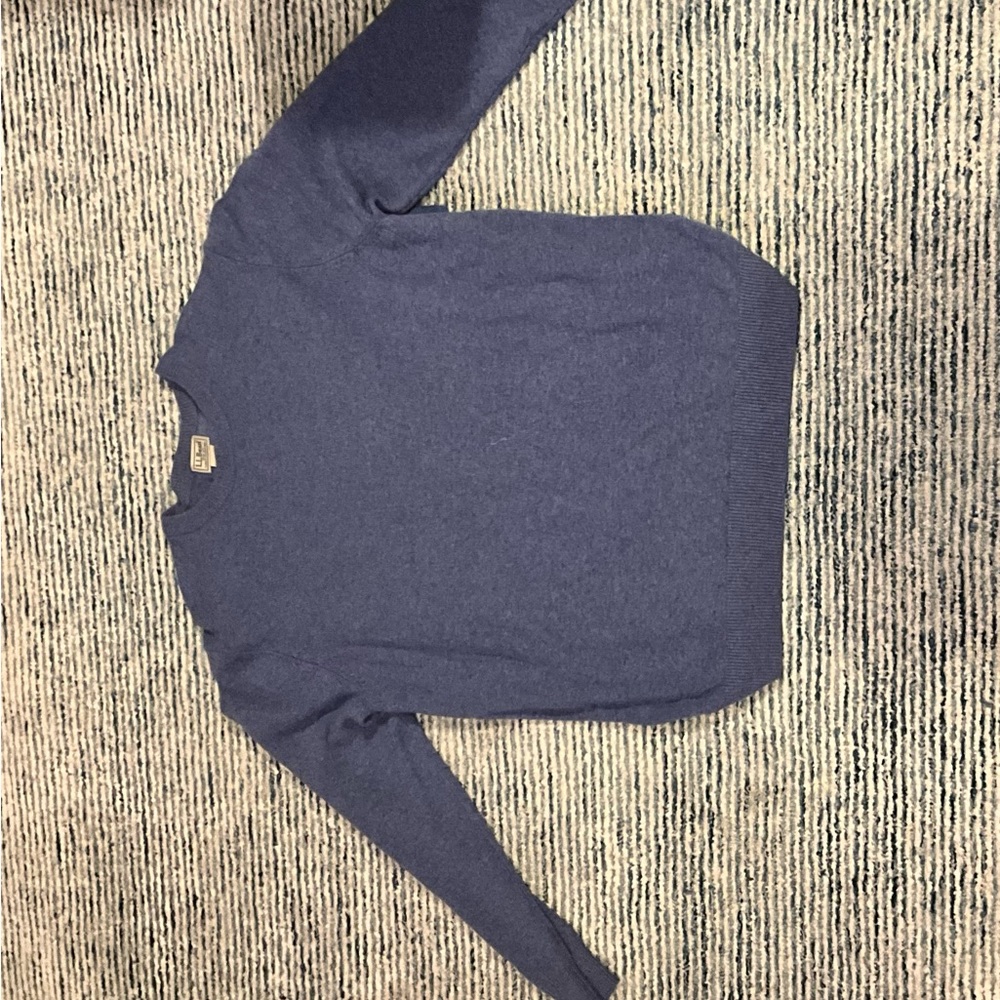 Blue LL Bean Sweater
